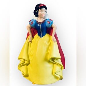 Vintage Disney Snow White 9" Hard Vinyl Character Bank with Stopper